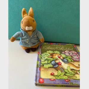 Peter Rabbit Toy and Book - Story Time